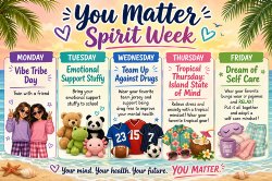 You Matter Spirit Week Schedule